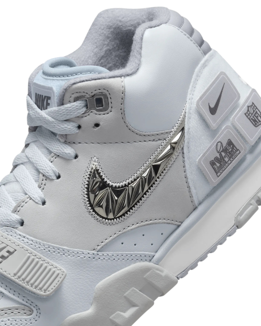 Nike Air Trainer 1 Super Bowl LVIII Pure Platinum FJ6195-002