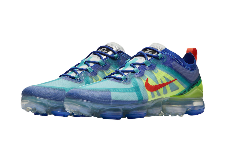 vapormax 2019 blue and white