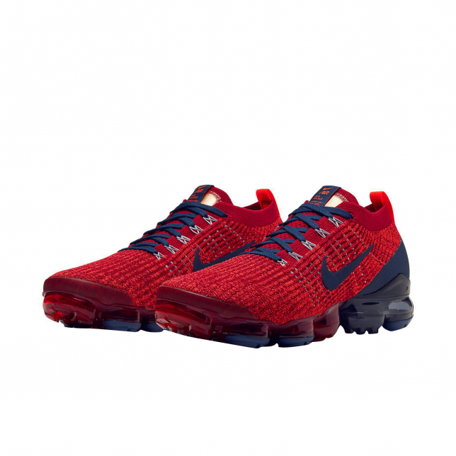 Nike Air Vapormax Flyknit 3 Noble Red Blue Void