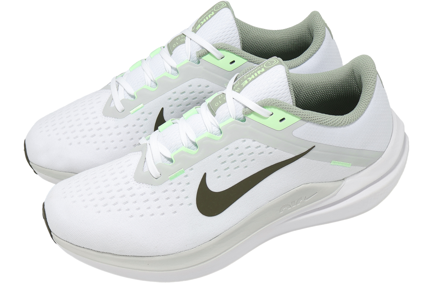 Nike Air Winflo 10 White / Cargo Khaki