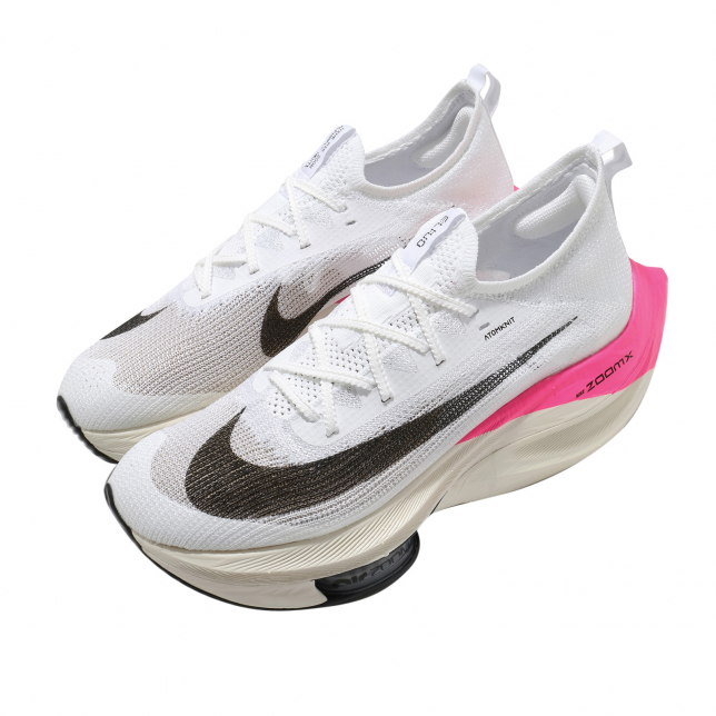 Nike Air Zoom Alphafly Next% Eliud Kipchoge White Black Pink Blast DD8877100
