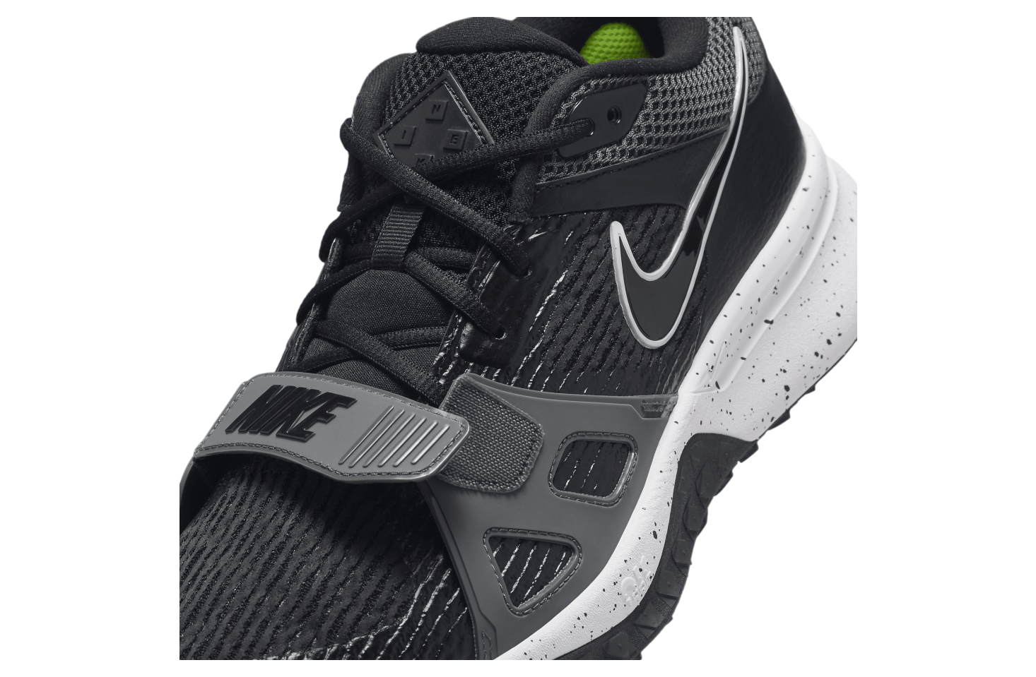 Nike Air Zoom Diamond Elite Turf Black / Iron Grey