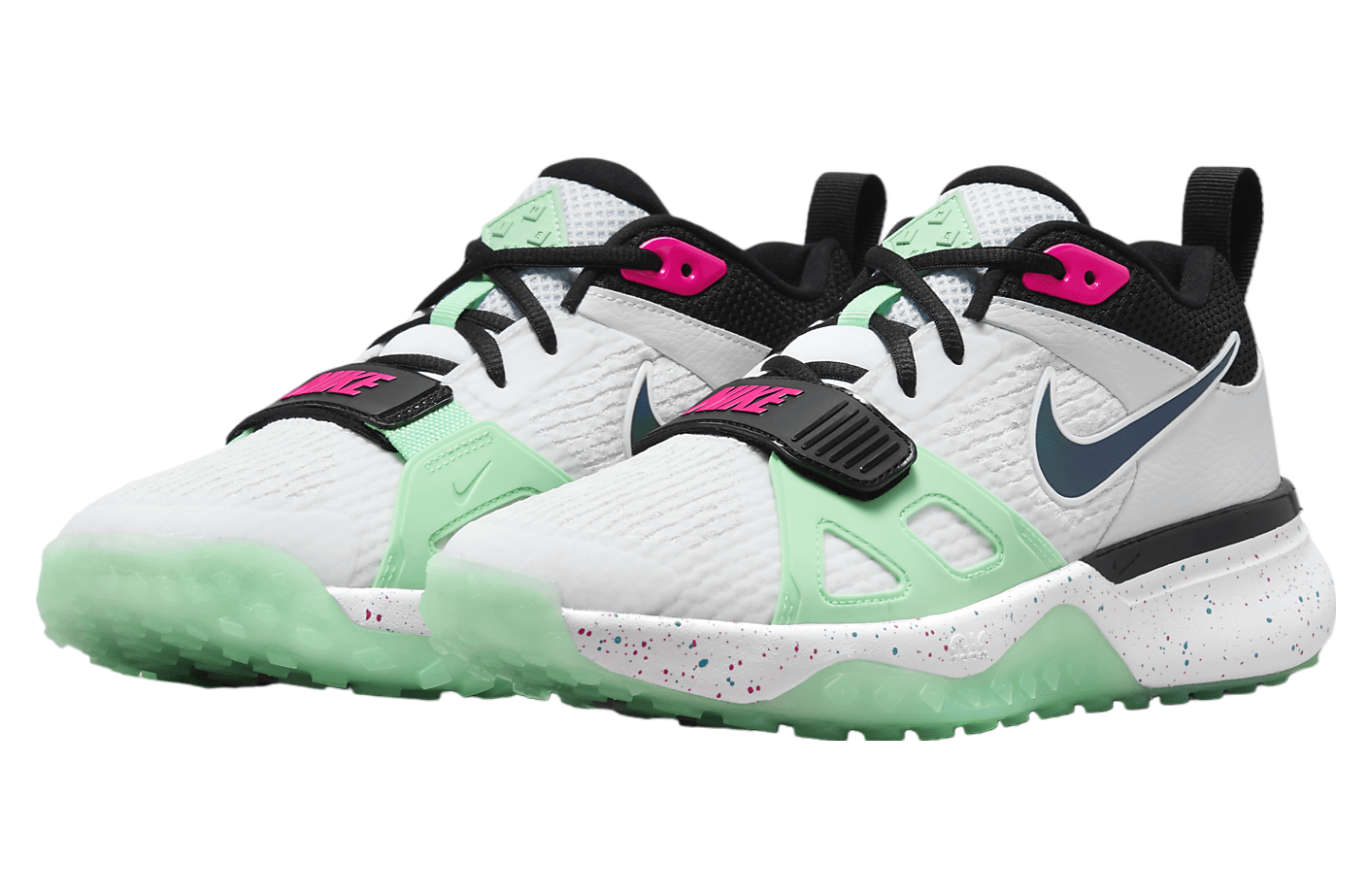 Nike Air Zoom Diamond Elite Turf White / Green Glow