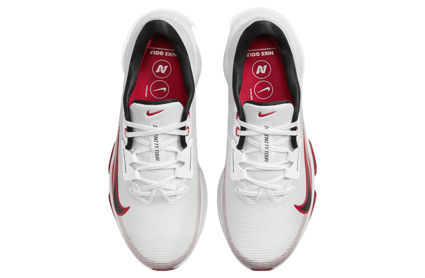 Nike Air Zoom Infinity Tour 2 White / University Red (Wide)