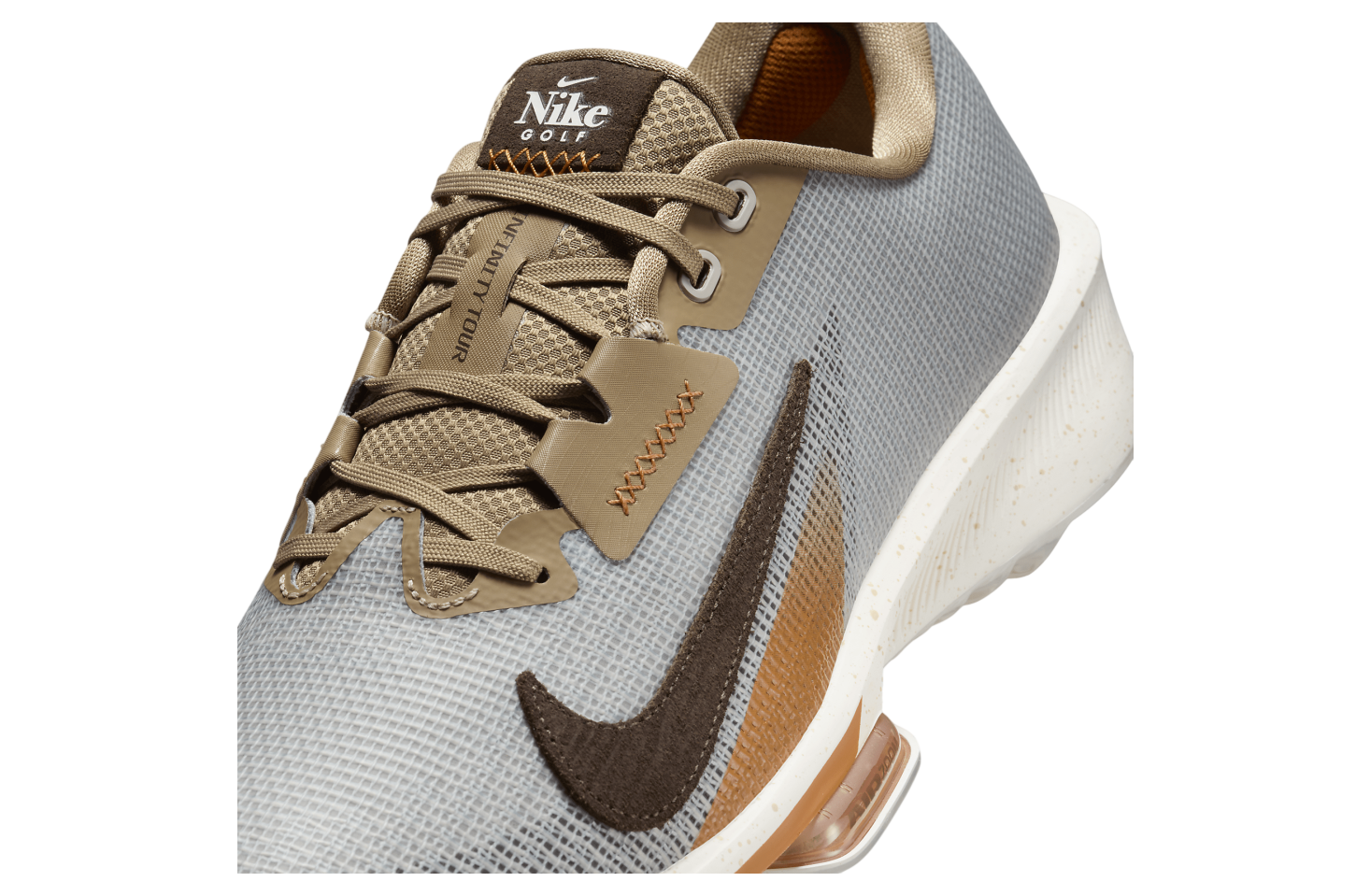 Nike Air Zoom Infinity Tour NRG Light Iron Ore / Sail (Wide)