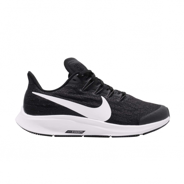 Nike Air Zoom Pegasus 36 GS Black White Thunder Grey