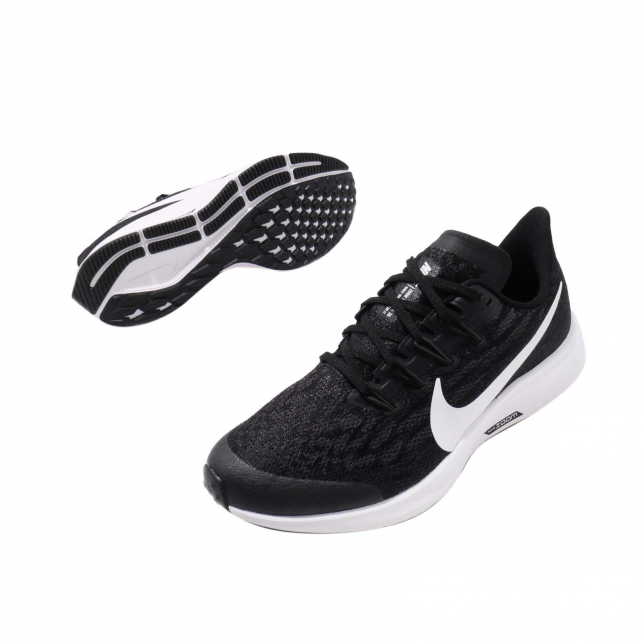 Nike Air Zoom Pegasus 36 GS Black White Thunder Grey