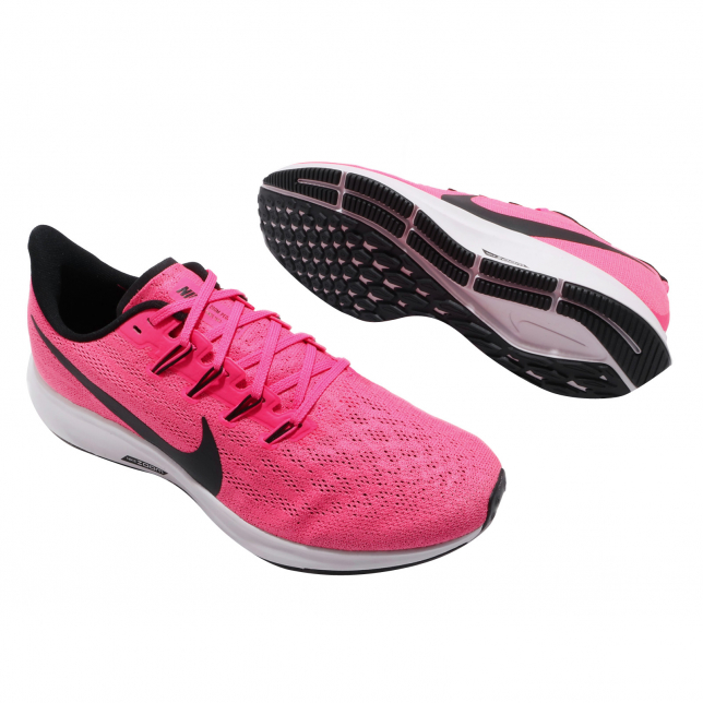 Nike Air Zoom Pegasus 36 Pink Blast Black Vast Grey