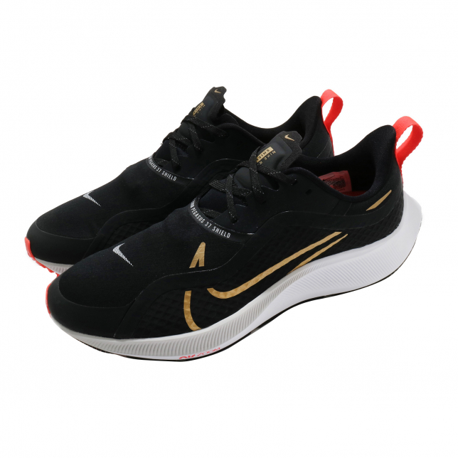 Nike Air Zoom Pegasus 37 Shield Black Bright Crimson White