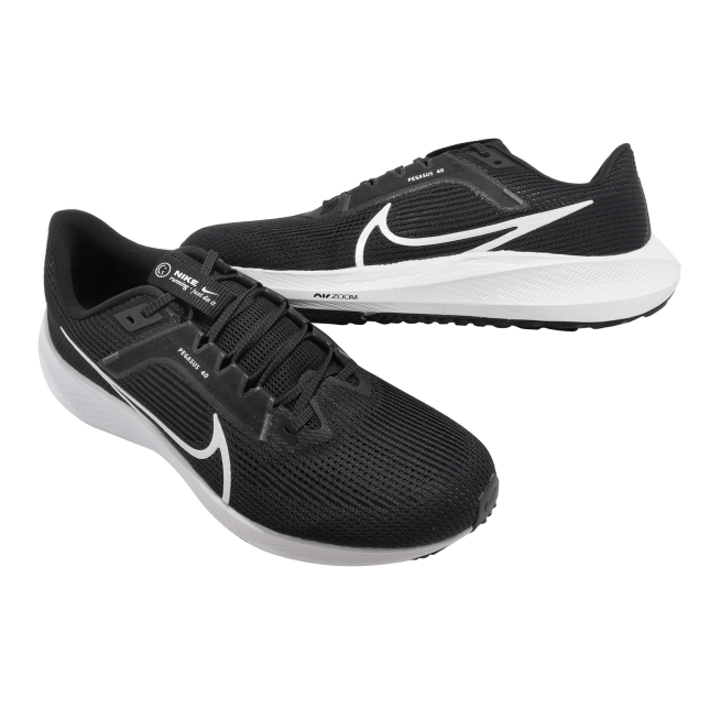 Nike Air Zoom Pegasus 40 Black Iron Grey - Apr 2023 - DV3853001