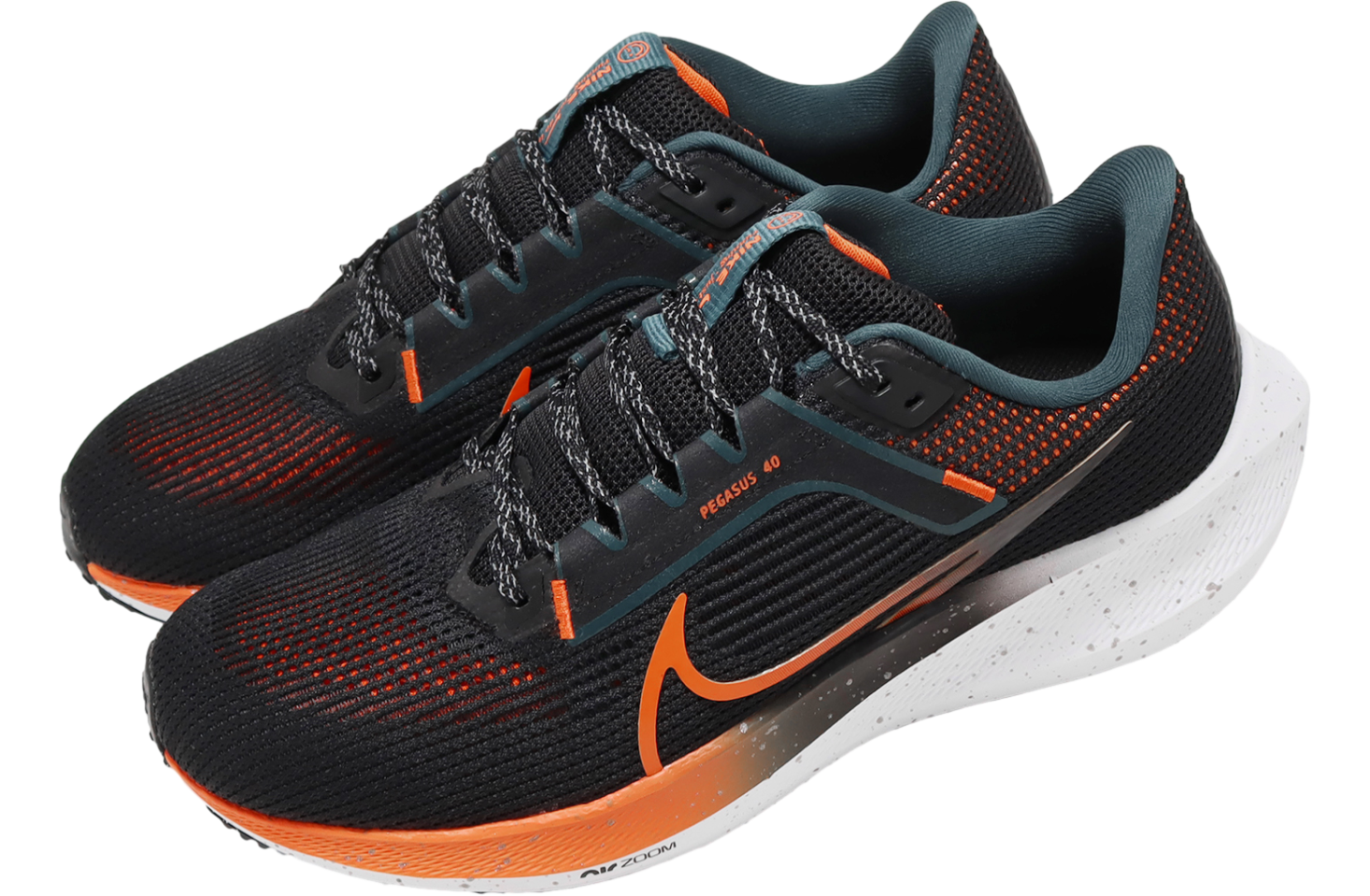 Nike Air Zoom Pegasus 40 Black / Safety Orange