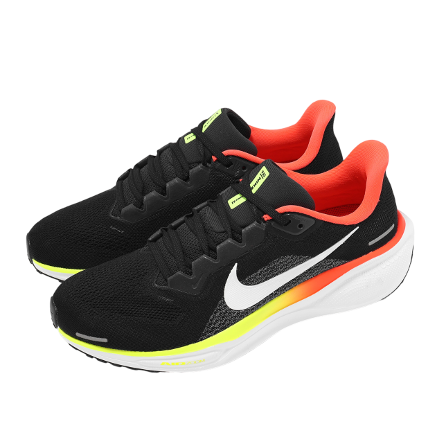 Nike Air Zoom Pegasus 41 Black / White - Bright Crimson