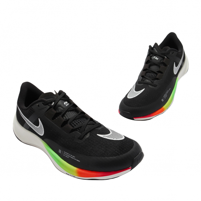 Nike Air Zoom Rival Fly 3 Black White Total Orange