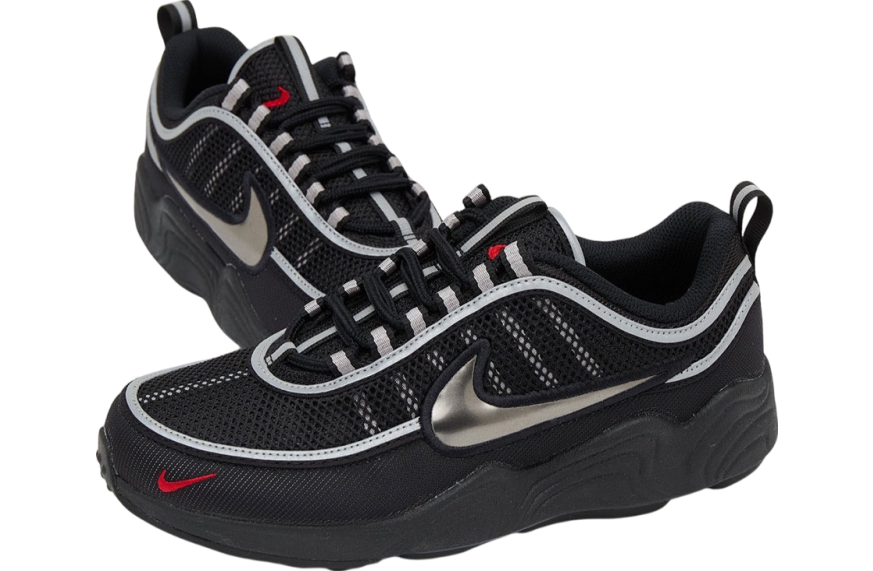 Nike Air Zoom Spiridon Black / Metallic Silver