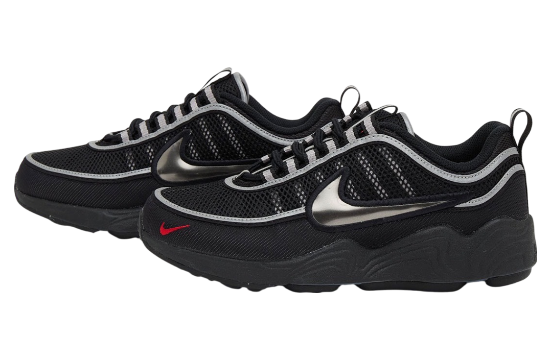 Nike Air Zoom Spiridon Black / Metallic Silver