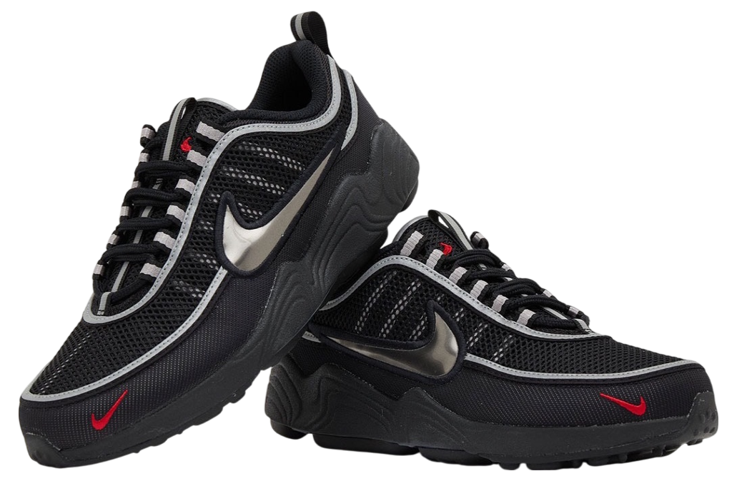 Nike Air Zoom Spiridon Black / Metallic Silver