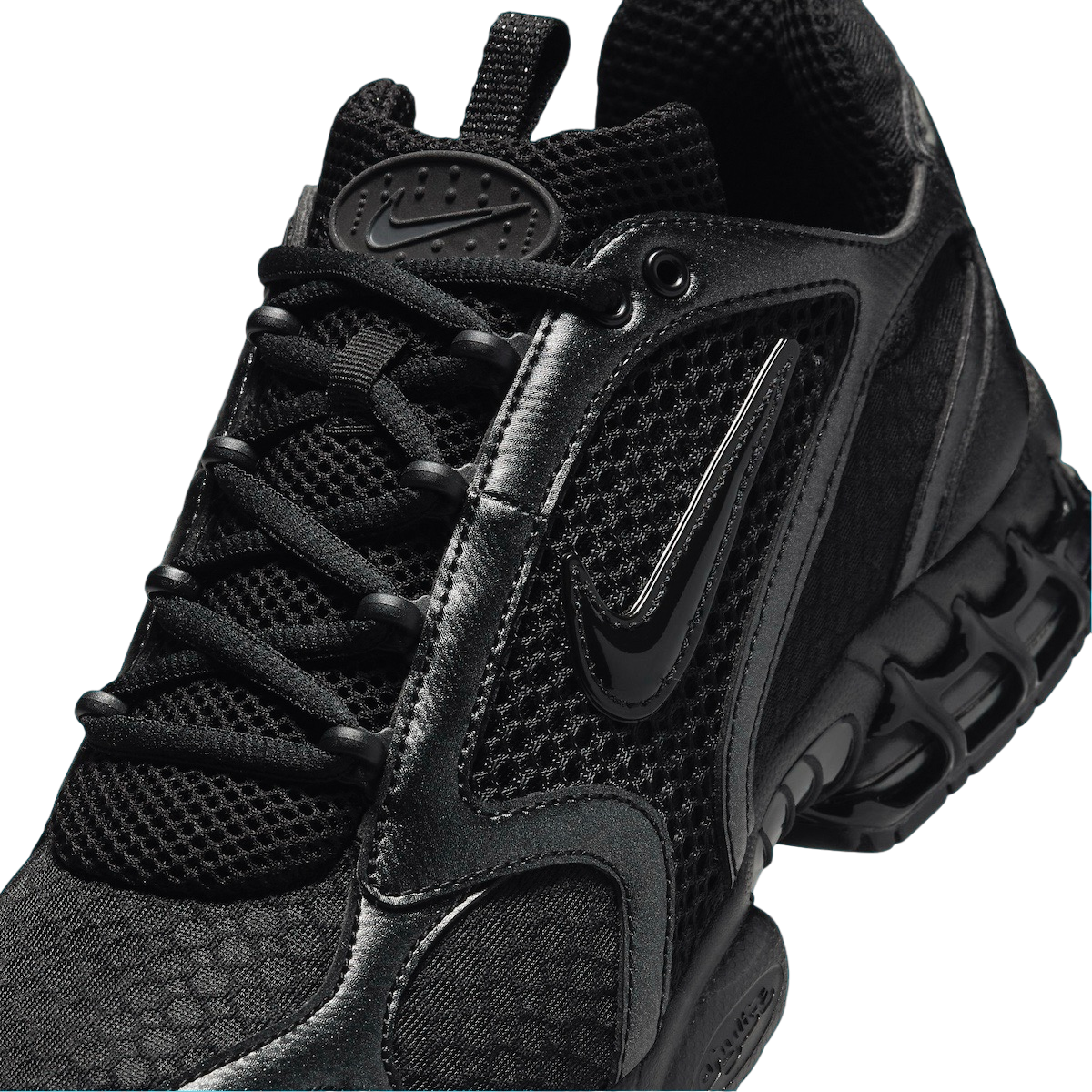 Nike Air Zoom Spiridon Cage 2 Triple Black - Jun 2024 - HM8497-010