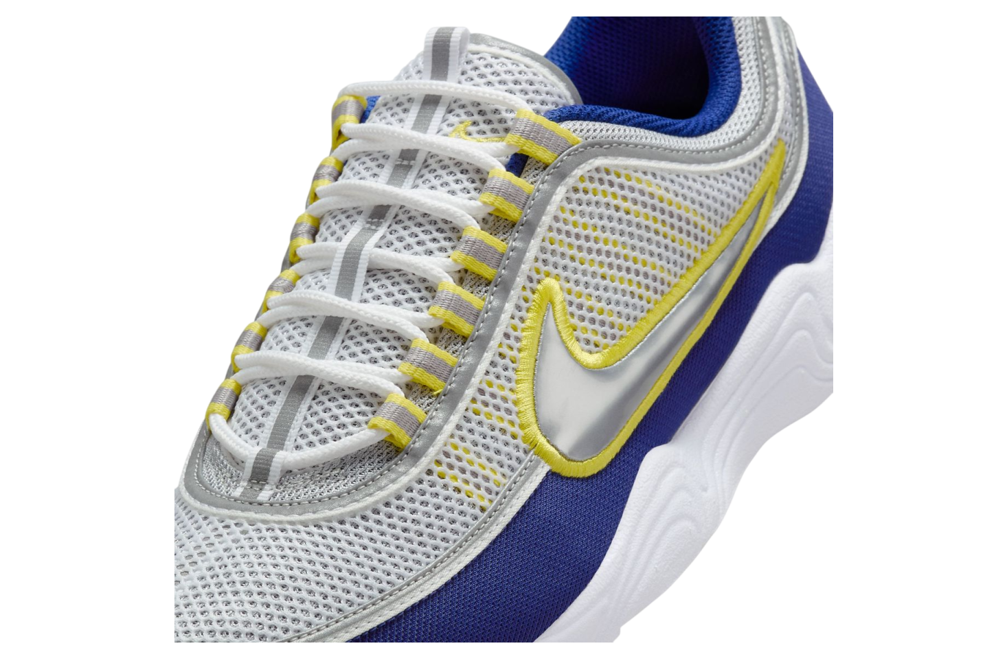 Nike Air Zoom Spiridon White / Deep Royal Blue