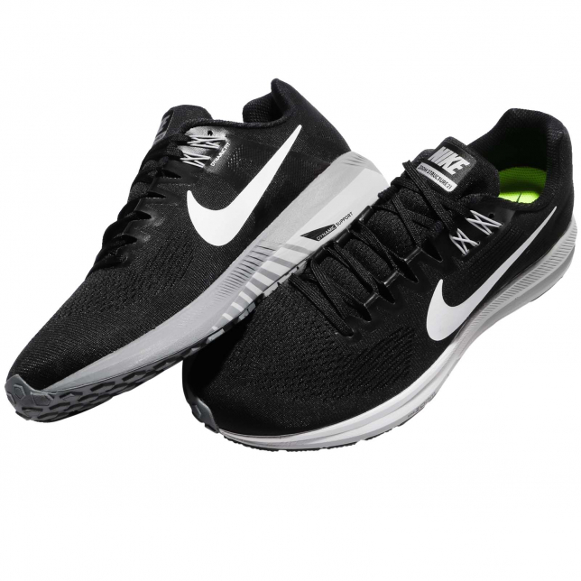 Nike Air Zoom Structure 21 Black White - May 2018 - 904695001