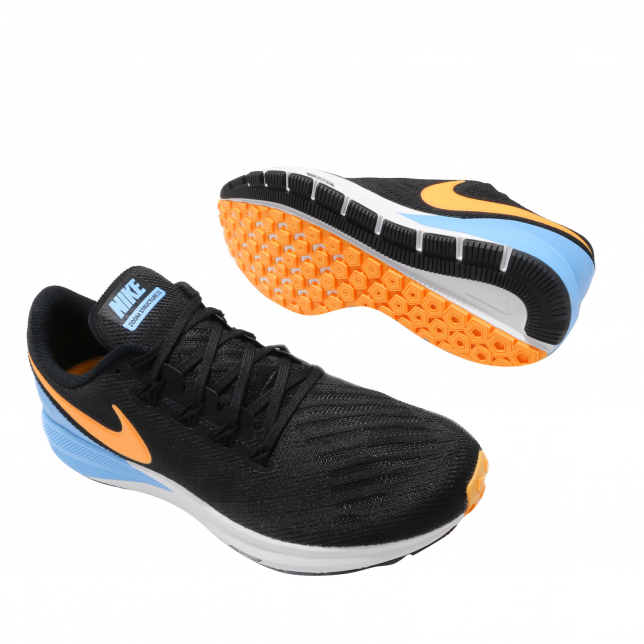 Nike Air Zoom Structure 22 Black Laser Orange