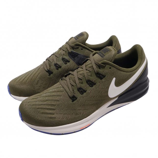 Nike Air Zoom Structure 22 Olive Canvas Light Bone AA1636300