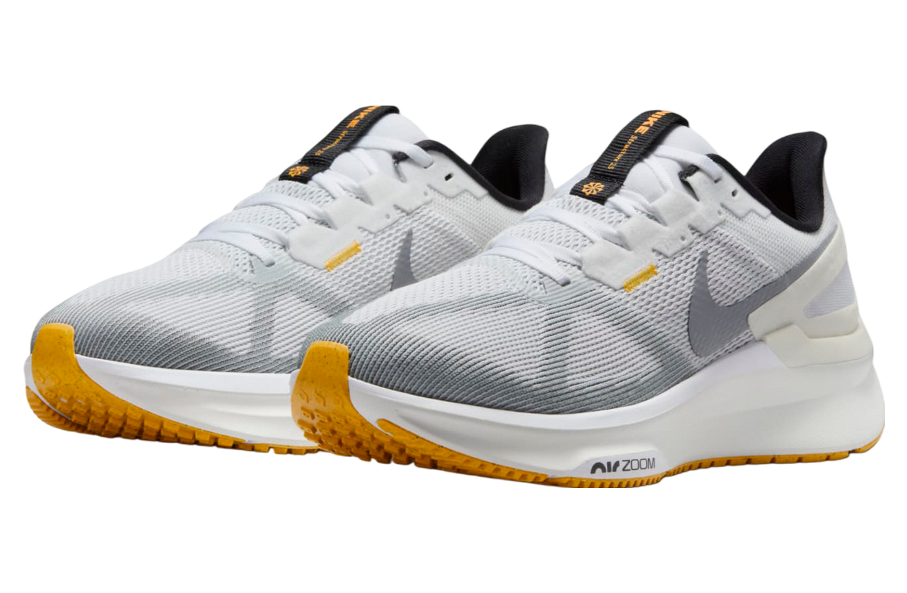 Nike Air Zoom Structure 25 White / Black / Laser Orange