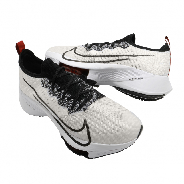 Nike Air Zoom Tempo Next Flyknit White Black University Red CI9923102
