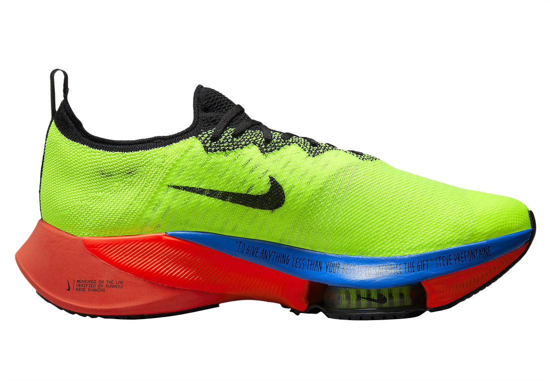 Nike Air Zoom Tempo NEXT% Volt - Jun 2022 - DV3031-700