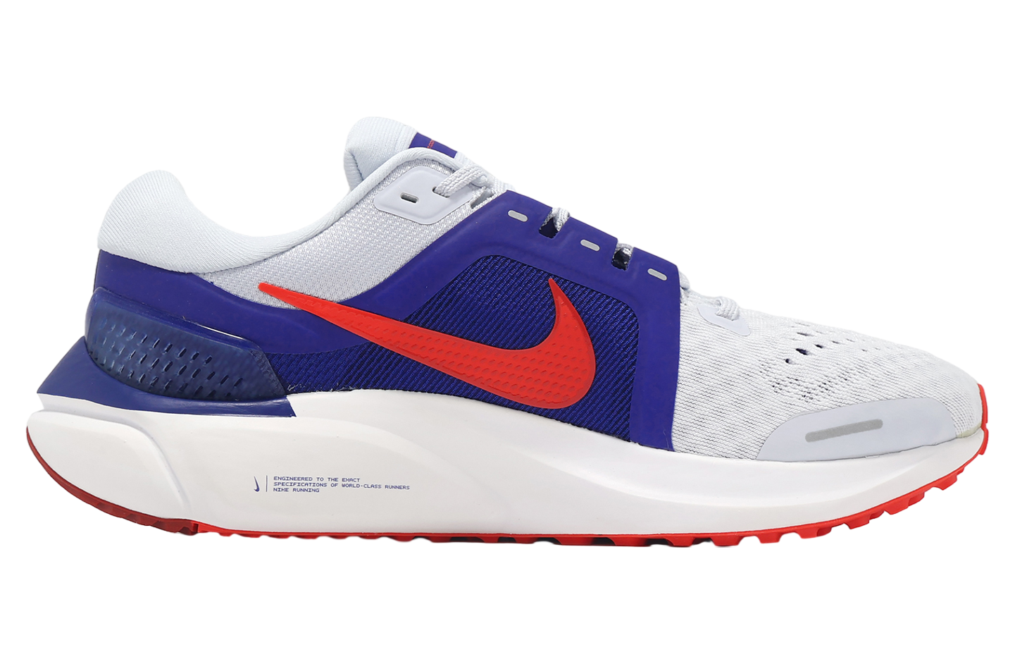 Nike Air Zoom Vomero 16 Football Grey / Bright Crimson