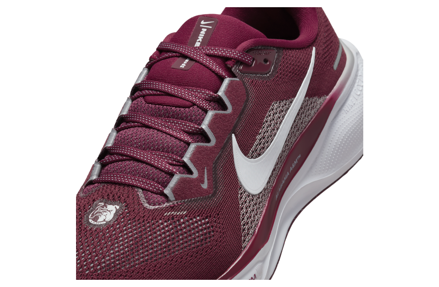 Nike Alabama A&M Pegasus 41 Deep Maroon / White