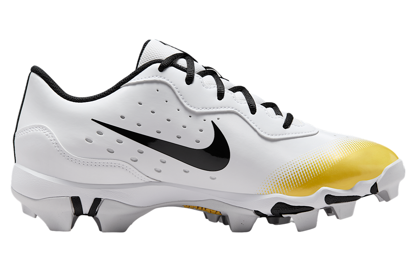 Nike Alpha Huarache 4 Keystone White / Black / Metallic Gold