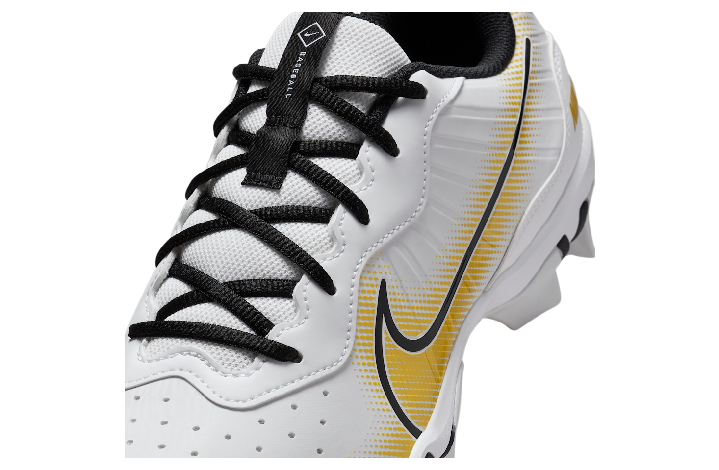 Nike Alpha Huarache 4 Keystone White / Black / Metallic Gold