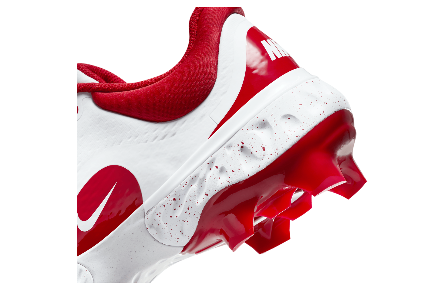 Nike Alpha Huarache Elite 4 Low Mcs White / University Red