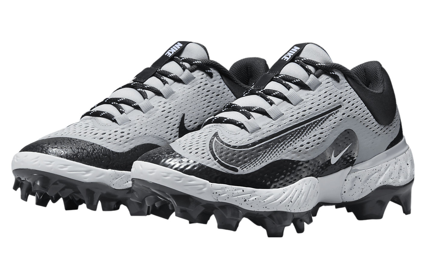 Nike Alpha Huarache Elite 4 Low Mcs Wolf Grey / White