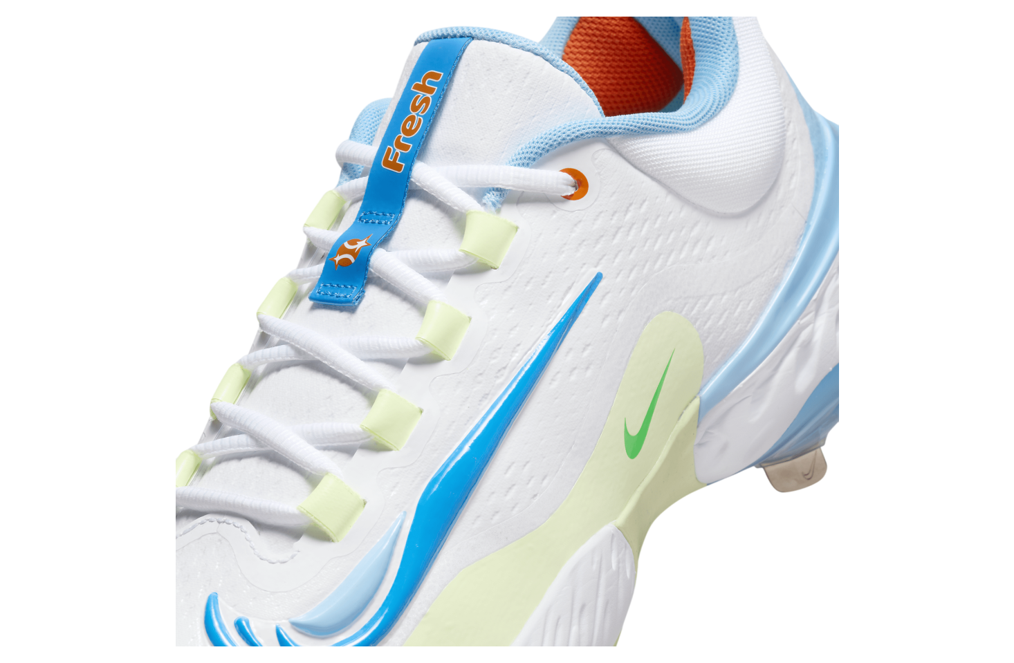 Nike Alpha Huarache Elite 4 Low NRG White / Aquarius Blue