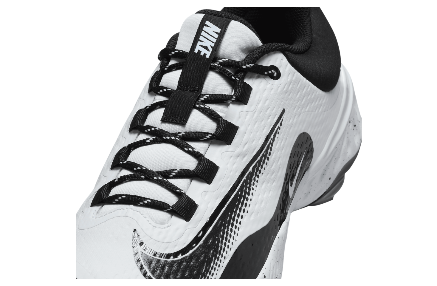 Nike Alpha Huarache Elite 4 Low White / Black