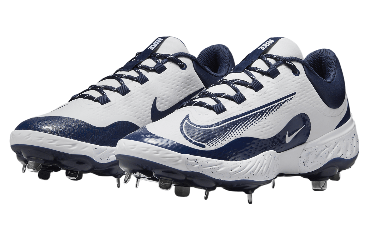 Nike Alpha Huarache Elite 4 Low White / Midnight Navy