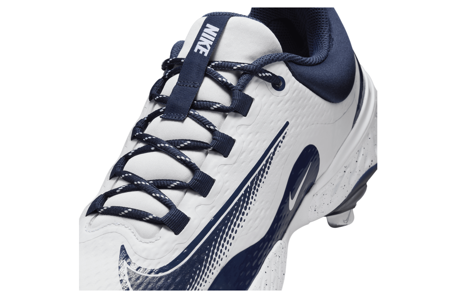 Nike Alpha Huarache Elite 4 Low White / Midnight Navy