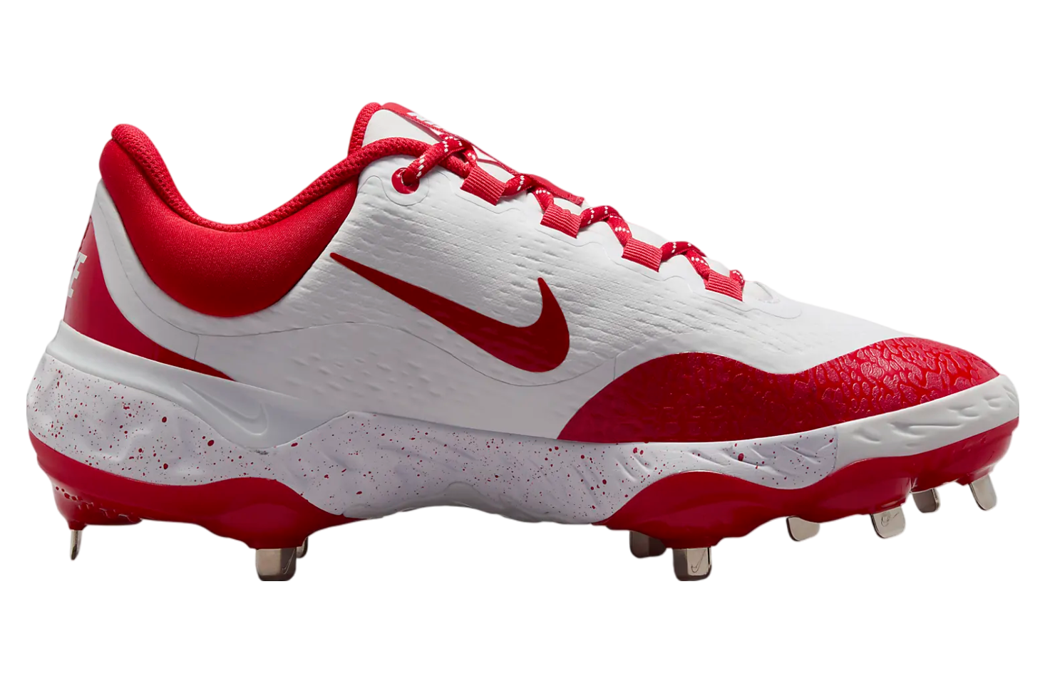 Nike Alpha Huarache Elite 4 Low White / University Red 2024