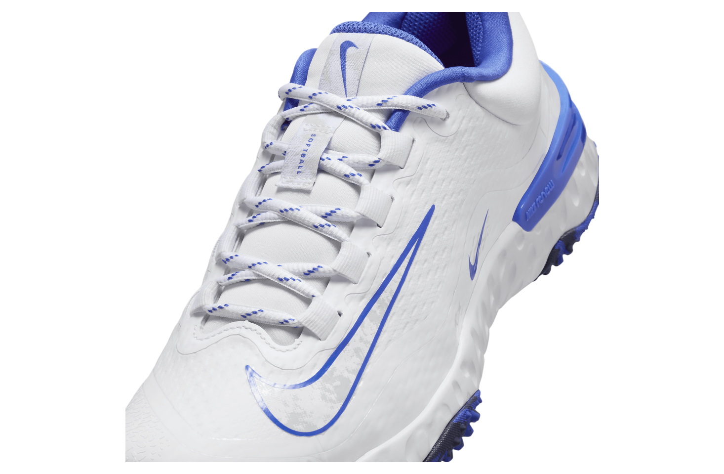 Nike Alpha Huarache Elite 4 Turf WMNS White / Hyper Royal