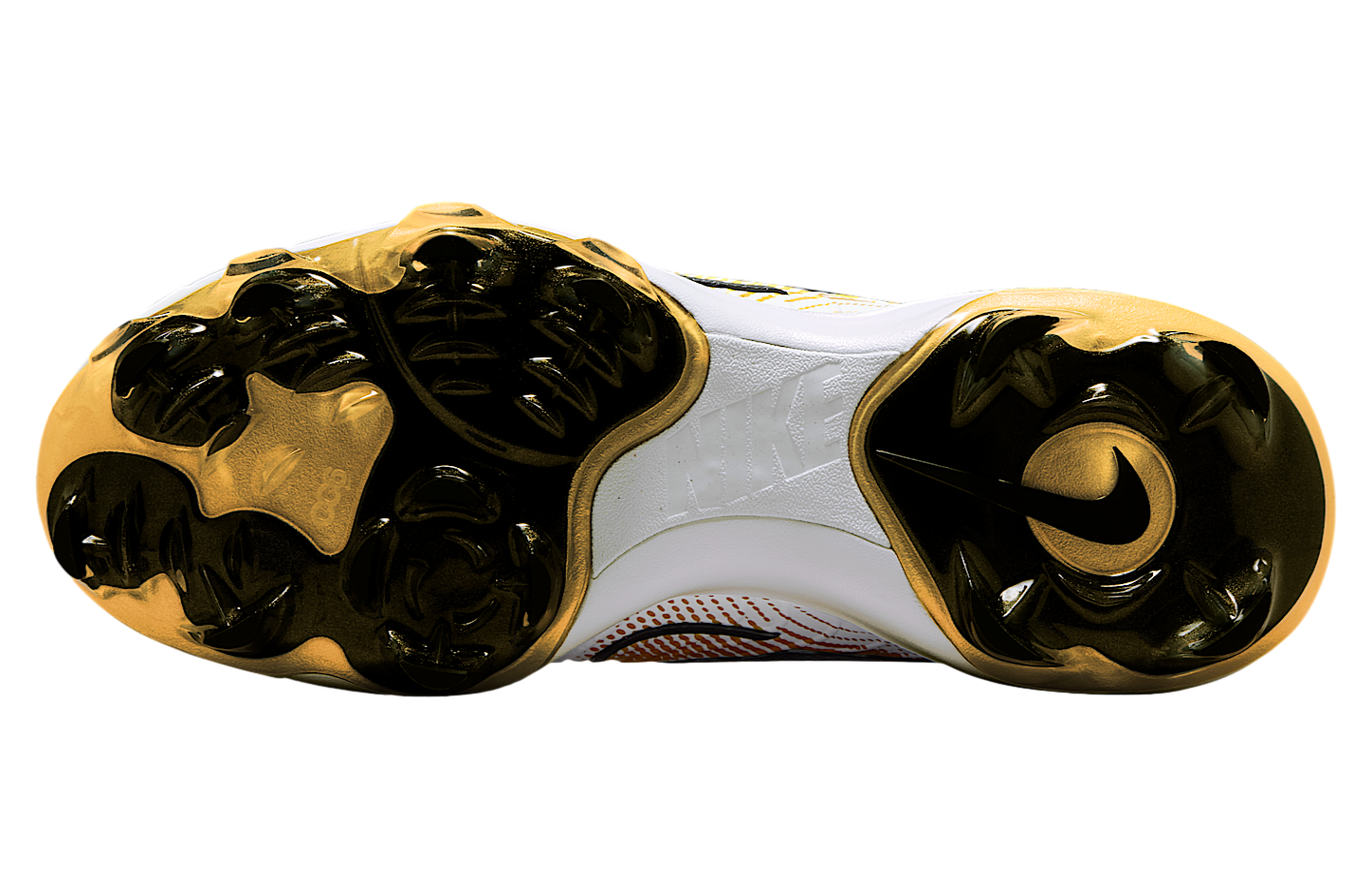 Nike Alpha Huarache Nxt Mcs White / Black / Metallic Gold