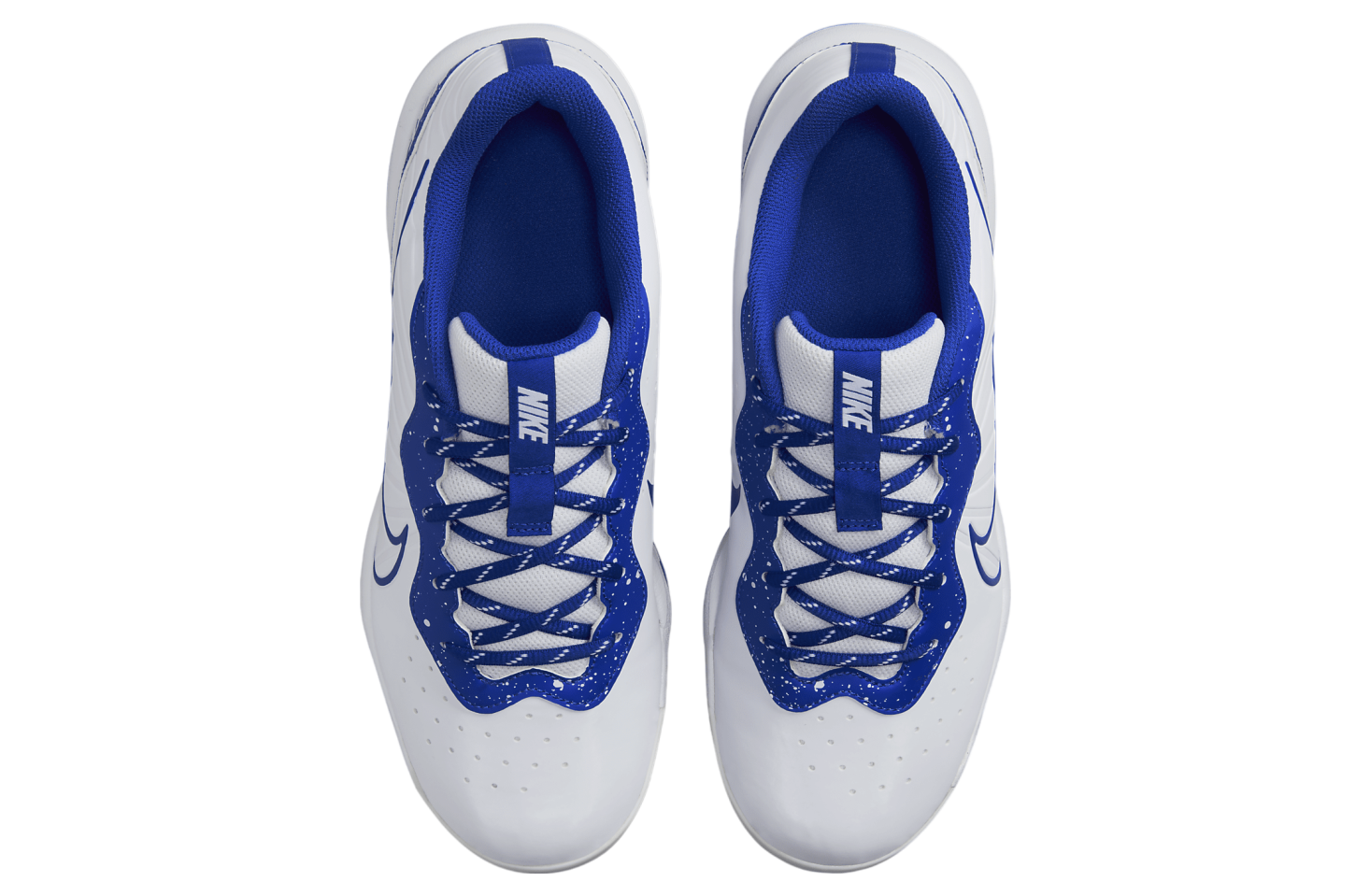 Nike Alpha Huarache Varsity 4 Low White / Hyper Royal