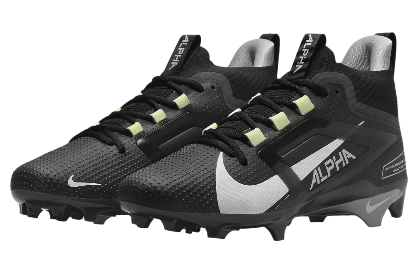 Nike Alpha Menace 4 Elite Black / Light Smoke Grey