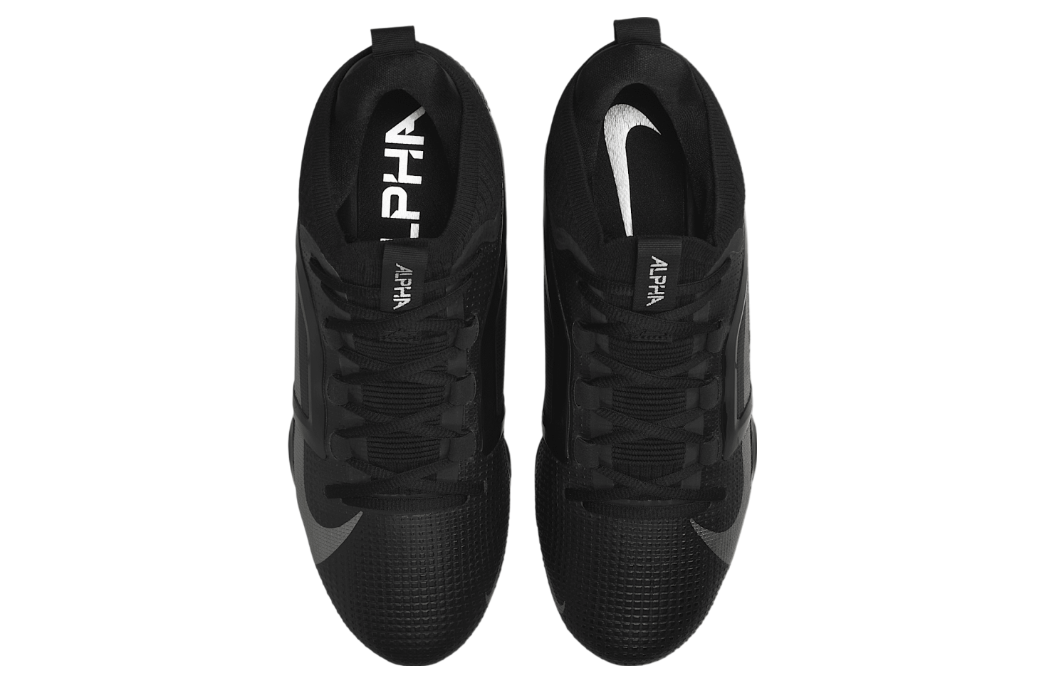 Nike Alpha Menace 4 Elite Black / Metallic Silver