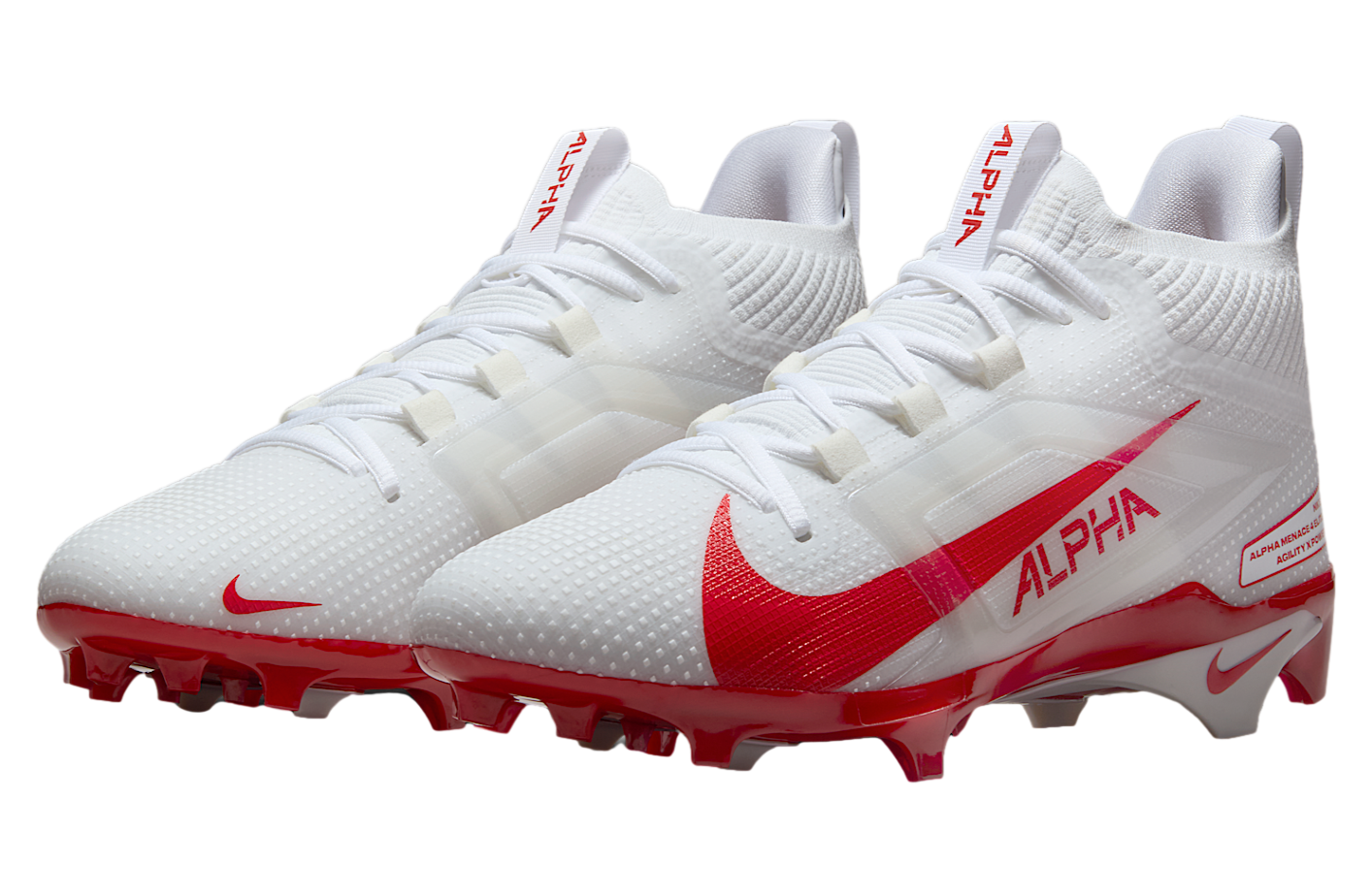 Nike Alpha Menace 4 Elite White / University Red / Photon Dust