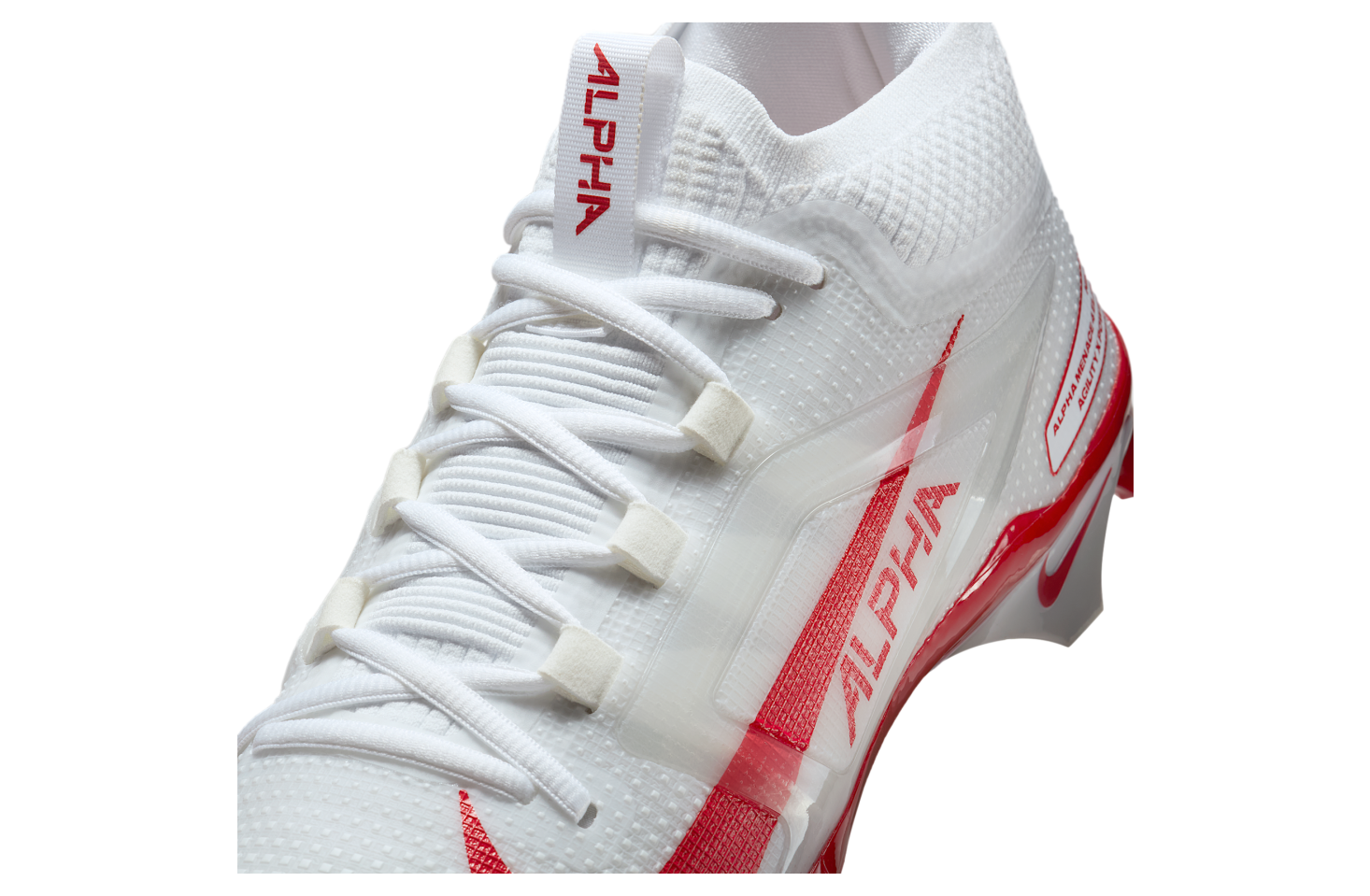 Nike Alpha Menace 4 Elite White / University Red / Photon Dust