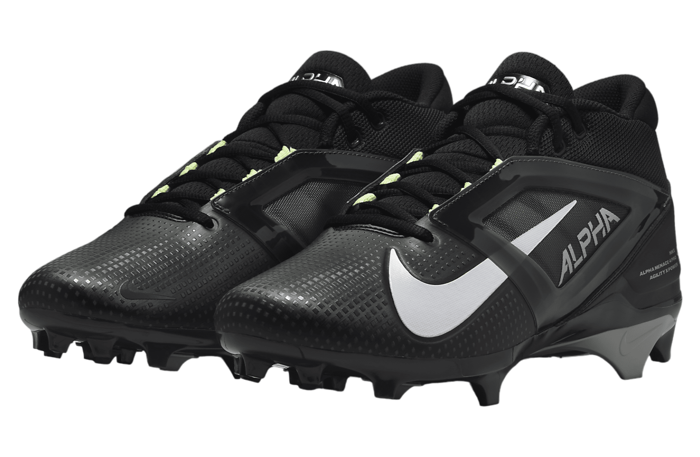 Nike Alpha Menace 4 Pro Black / Light Smoke Grey