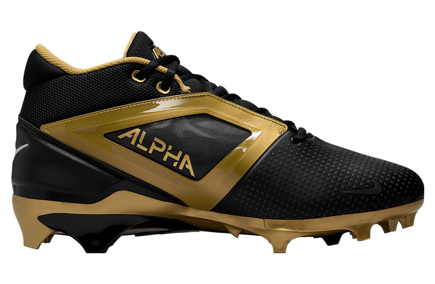 Nike Alpha Menace 4 Pro Black / Metallic Gold