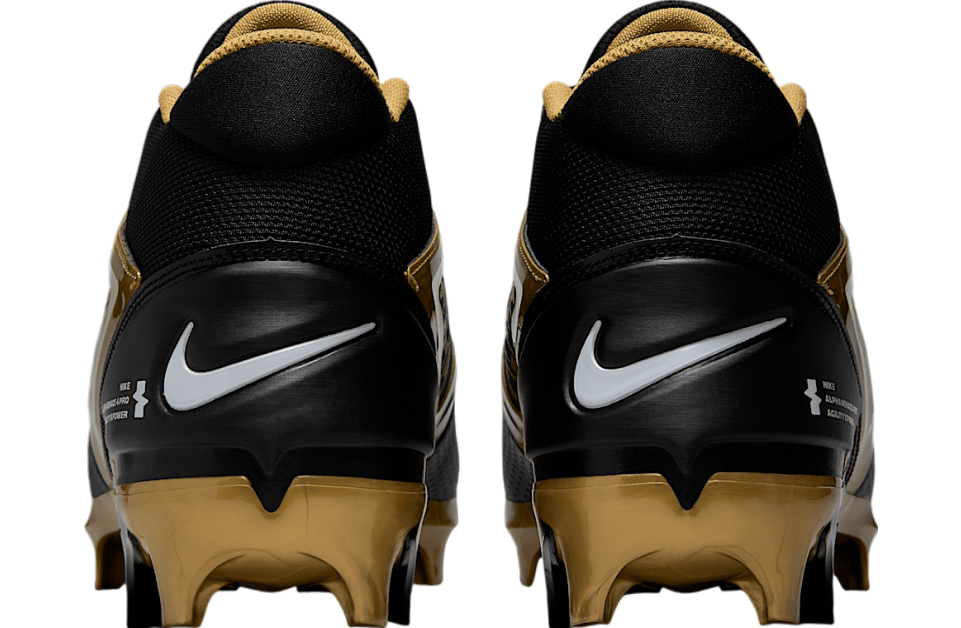 Nike Alpha Menace 4 Pro Black / Metallic Gold