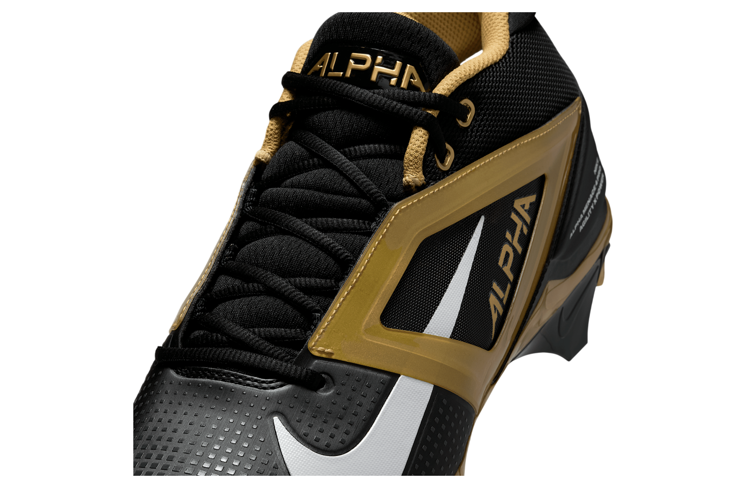 Nike Alpha Menace 4 Pro Black / Metallic Gold